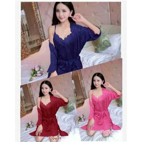 Jual Kimono Tricot Baju Tidur Sexy Pakaian Wanitacewek Grosir