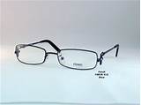 Blue Metal Eyeglass Frames