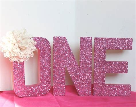 Glitter Number Letter Photo Props By HomeofManyBlessings On Etsy Elementary Ela Writing