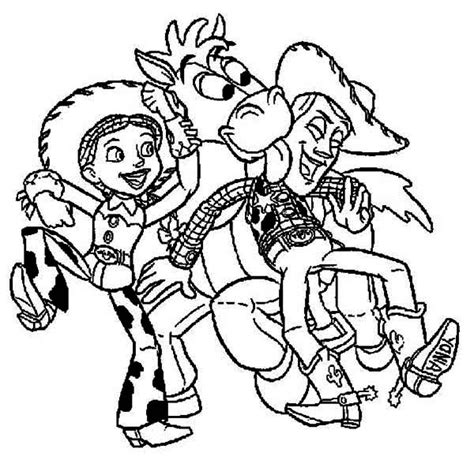 Toy story jessie cowgirl printable coloring page. Toy Story Jessie Coloring Pages at GetColorings.com | Free printable colorings pages to print ...