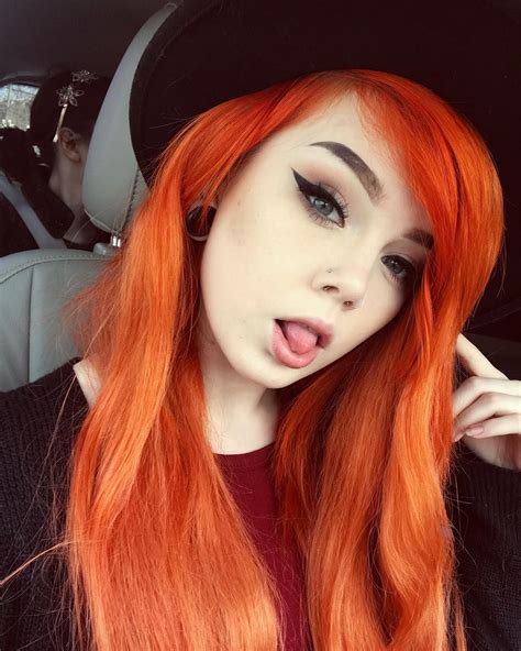 Hair Color Crazy Crazy Hair Beautiful Redhead Gorgeous Girls Shades Of Red Hair Goth Beauty