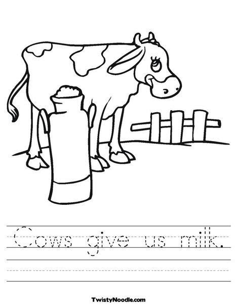 Black And White Cow Worksheet Mfw K Cow Pinterest Worksheets