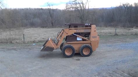 2001 Case 1845c Skid Steer With Auxilliaryvery Clean Youtube