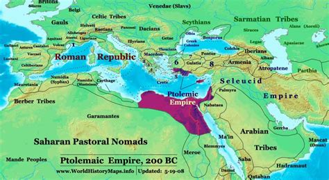 Ptolemaic Kingdom World History Maps