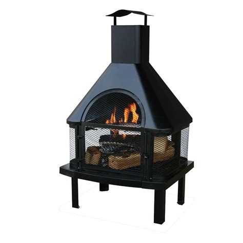 Explore a wide range of the best chimney fire on besides good quality brands, you'll also find plenty of discounts when you shop for chimney fire during big. UniFlame 45 in. Outdoor Fireplace with Chimney-WAF1013C ...