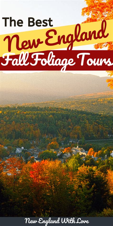 The Best New England Fall Foliage Tours Worth Your Money