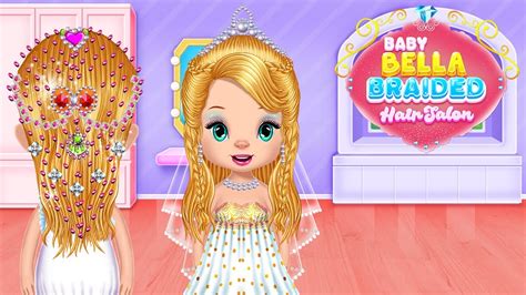 Welcome to kids hair salon. Baby Bella Braided Hair Salon - YouTube