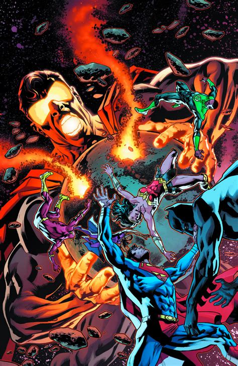 Justice League 42 Cover By Aaron Lopresti Comic Art Community
