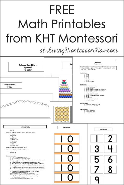 Montessori Printables