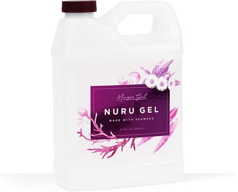Amazon Magic Gel Nuru Massage Therapy Gel Naturally Stain Flavor And Fragrance Free