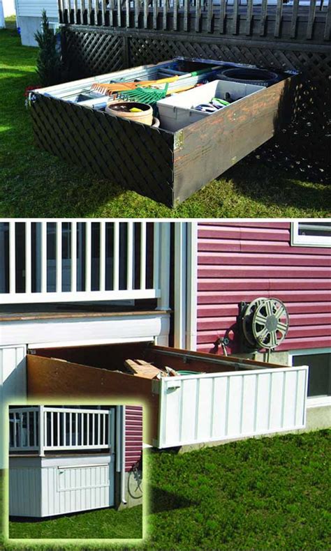 Amazing 24 Practical Diy Storage Solutions For Your Garden And Yard