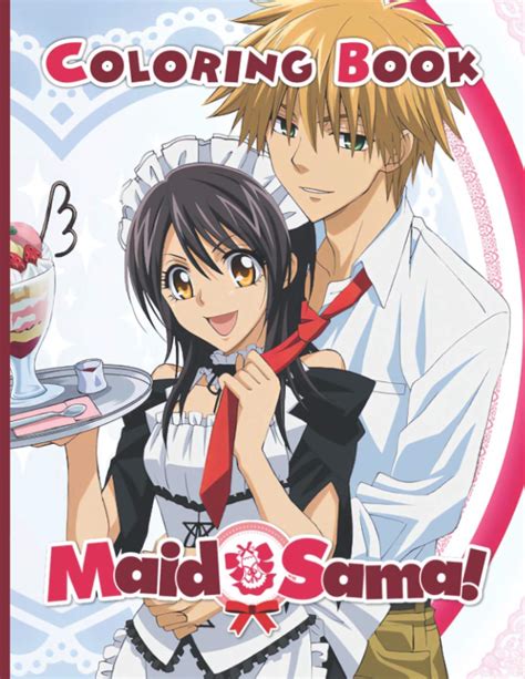 Maid Sama Coloring Book Maid Sama Crayola Relaxation Adult Coloring Books For Women And Men