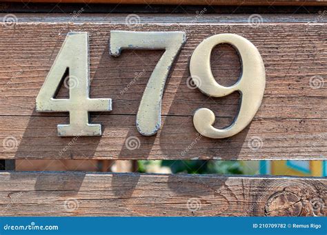 Number 479 Stock Photo Image Of Exterior Sign Outdoor 210709782