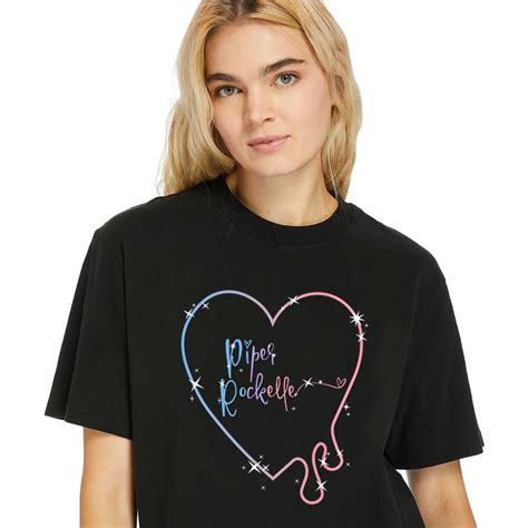Piper Rockelle Merch Drippy Heart Shirt Hole Shirts
