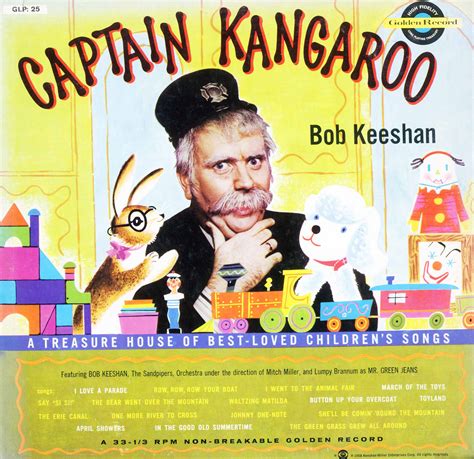 Captain Kangaroo Bob Keeshan Lp25 Vinyl Lp Record Album Transferred To Cd Lpsoncd By Dlf