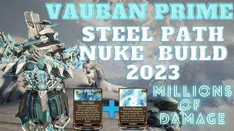 This Warframe Vauban Prime Nuke Build Is INSANE YouTube