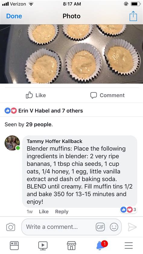 Pin By Molly Oneill On Food Blender Muffins Food Ripe Banana