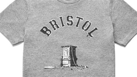 Banksy Designs T Shirts To Support The Accused In Colston Statue