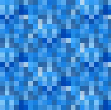 Blue Pixels Fabric Pixel Party Blue By Willowlanetextiles Etsy