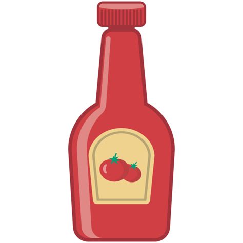 Ketchup Bottle Svg Vector Ketchup Bottle Clip Art Svg Clipart Images And Photos Finder