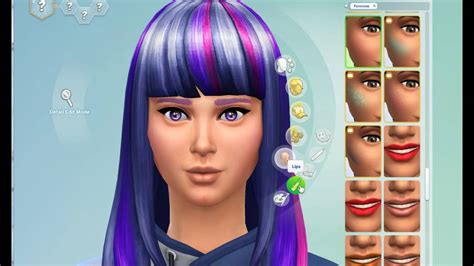 The Sims 4 Create A Sim Twilight Sparkle My Little Pony Equestria
