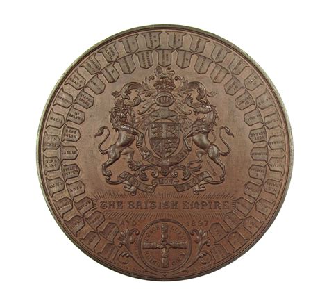1897 Victoria Diamond Jubilee 76mm British Empire Bronze Medal