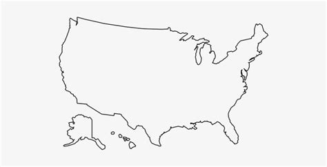 Us Map Outline Us Map America Outline Us M America Outline Free