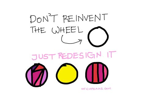 Reinvent The Wheel Quotes Quotesgram