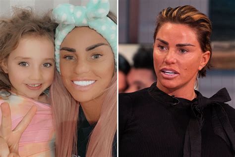 Katie Price Slammed By Fans For Filtering Six Year Old Daughter Bunnys Face In Cute Photo The