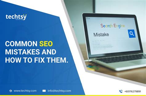 Top 10 Seo Mistakes And How To Fix Them Techtsy