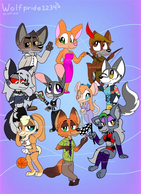 Legendary Furry Characters By Wolfpride1234 On Deviantart