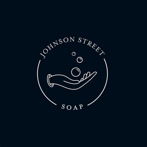Handmade Soap Company Logo For Johnson Street Soap In Albany