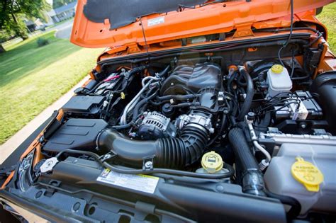 Jeep tj wrangler 2.5l 4 cylinder engine parts | 4wd.com jeep wrangler tj engine bay tour video. Jeep Wrangler 3.6L Pentastar Engine Oil Change 2012, 13 ...