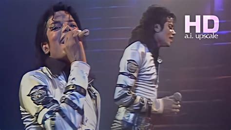 Hd A I Upscale Michael Jackson Another Part Of Me Live In Los