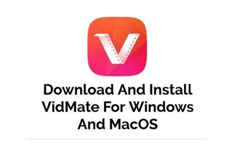 Vidmate The Best Application For Windows And Mac Computers Subpage