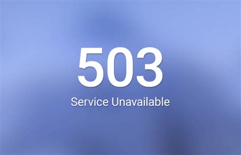 Как исправить ошибку 503 Service Unavailable в Wordpress