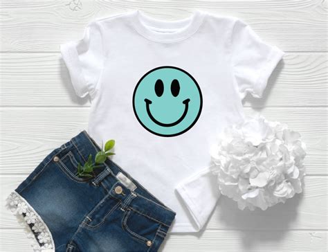 Smiley Face Shirt Happy T Shirt Happy Face Unisex Adult Etsy