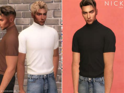 Nick Top By Plumbobs N Fries At Tsr Lana Cc Finds