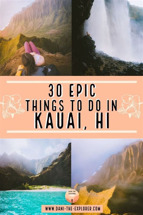 30 Best Kauai Hawaii Adventures Bucket List Attractions Kauai