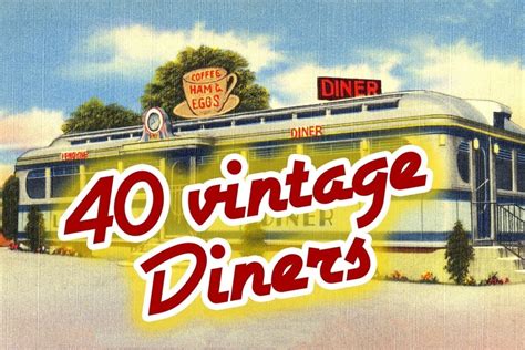 Vintage Photos Of Diners Through The Years Rezfoods Resep Masakan