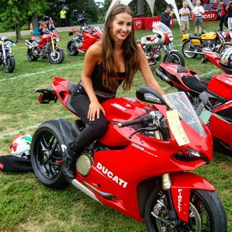 Ducati Girls Motorcycle Girl Ducati Motorbike Girl