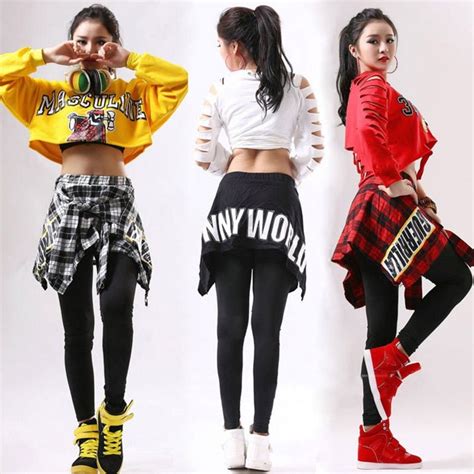 Hip Hop Dance Costume Women Street Dancing Clothes Nightclub Singer Ds Dancer Rave Outfit Adults