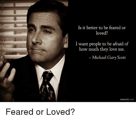 Elegant Michael Scott Fear How Much They Love Me