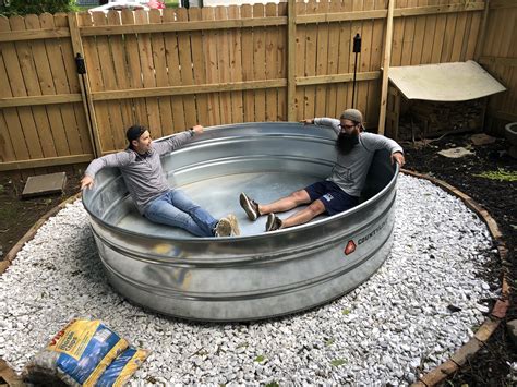 How To Turn A Stock Tank Into A Pool — The Wehner Home