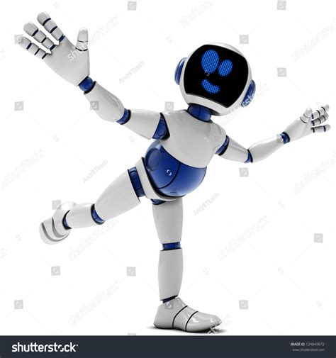 Robot Dancing Stock Illustration 124849672 Shutterstock