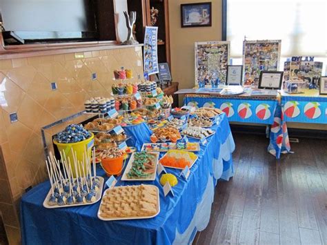 Beach Themed Party Ideas And Under The Sea Desserts Beach Theme