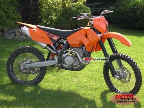 Information, technical sheet and specifications of the motorcycle ktm 525 sx 2006 controls, number of speeds, price, license, measurements, engine specifications, seat, controls. KTM 525 SX 2006 Specs and Photos