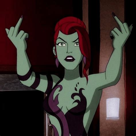 Hera Dc Poison Ivy Gotham Girls Harley Quinn Art Cartoon Profile Pictures Dc Comics