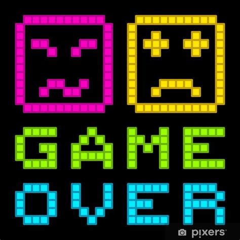 Design your crypto avatar, turn it into nft and get infinite rewards! 8-Bit Pixel-Art Retro Arcade Game Over Message. EPS8 ...