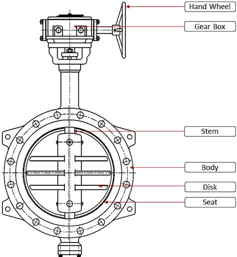 Double Flanged Butterfly Valve Manufacturer Ntgd Valve